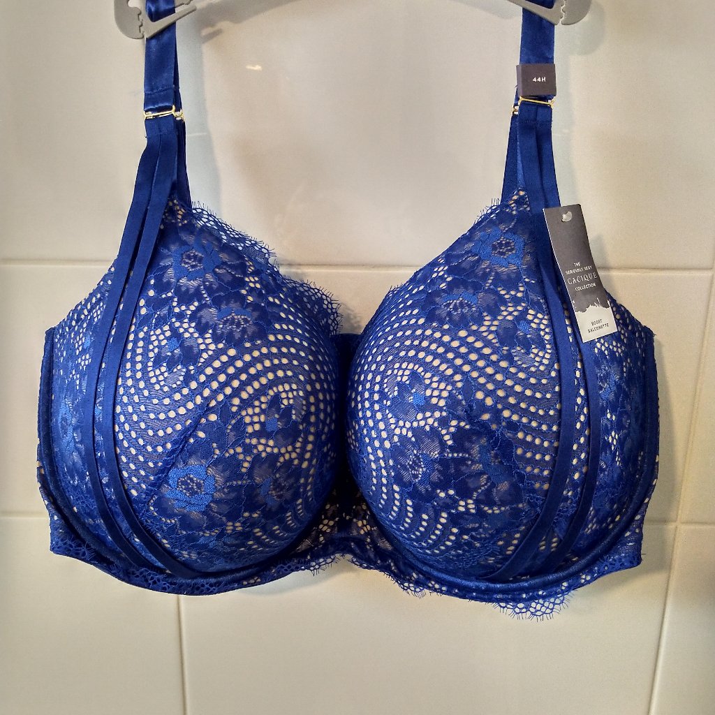 Cacique 44h Lace Boost Balconette Bra